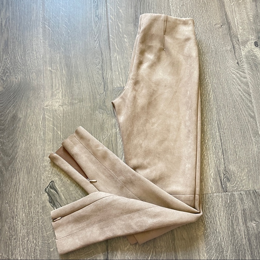 Zara suede leggings